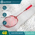 🏸 ALP-SPORTS Fengying Series Badminton Racket 4U/85g - Military T800 Carbon Fiber with Power Lock Technology | 290mm Balance | G5 Grip (Black/Red/Blue). 