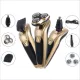 Lingke FS3188 Floating Three in One Razor Multi functional Water Wash Electric Scraper Hair Trimmer. 