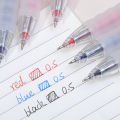 1/3Pcs Retractable Gel Pens Black Red Blue Ink 0.5mm Ballpoint Office School Supplies Stationery. 