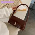 Women Shoulder Bag Stylish Waterproof Faux Leather Shoulder Bag for Women Perfect for Commuting Traveling Dating Portable Chic Underarm Handbag with Buckle Closure Available in Solid Colors Waterproof. 