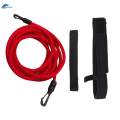Premium Swim Training Belts Bungee , Stationary Swimming Belt for Adults Kids Children Swim Red 10mm.