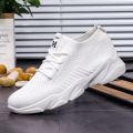 School Girls Shoes New Flying Woven Mesh Sneakers Flat Versatile Korean Edition Women's Casual Shoes Autumn New Running Shoes.