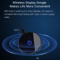 C29 4K HD 60HZ Display Dongle Receiver 5G Dual-band WiFi TV Stick HDMI-compatible DLNA Suitable For TV IOS/Andorid Anycast Phone. 