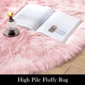 Soft Fur Carpet Fluffy Rugs for Kids Bedroom - 60x40cm.