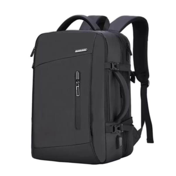 Shaolong 2020-1# 19 Inch Premium Quality Laptop Business And Travel Backpack (Black)