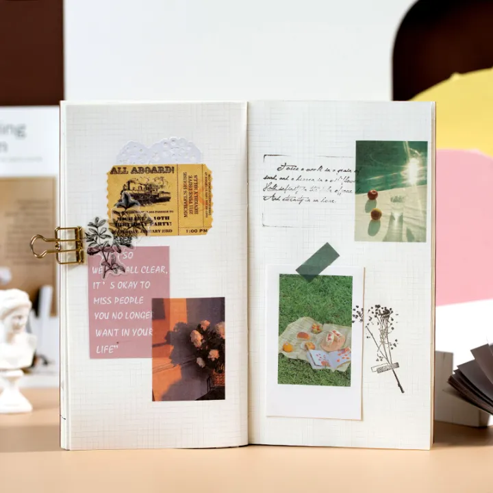 50%20sheets%20Ins%20Style%20Sticker%20Book%20Washi%20Paper%20journal%20DIY%20Material%20Decoration%20Sticker%20Memo%20Pad%20Scrapbook%20Stationery%20-%20Image%204