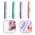 1 Set Cute Soft Retractable Press Erasers Pencil Rubber for Kids Eraser Pen School Stationery Supplies.