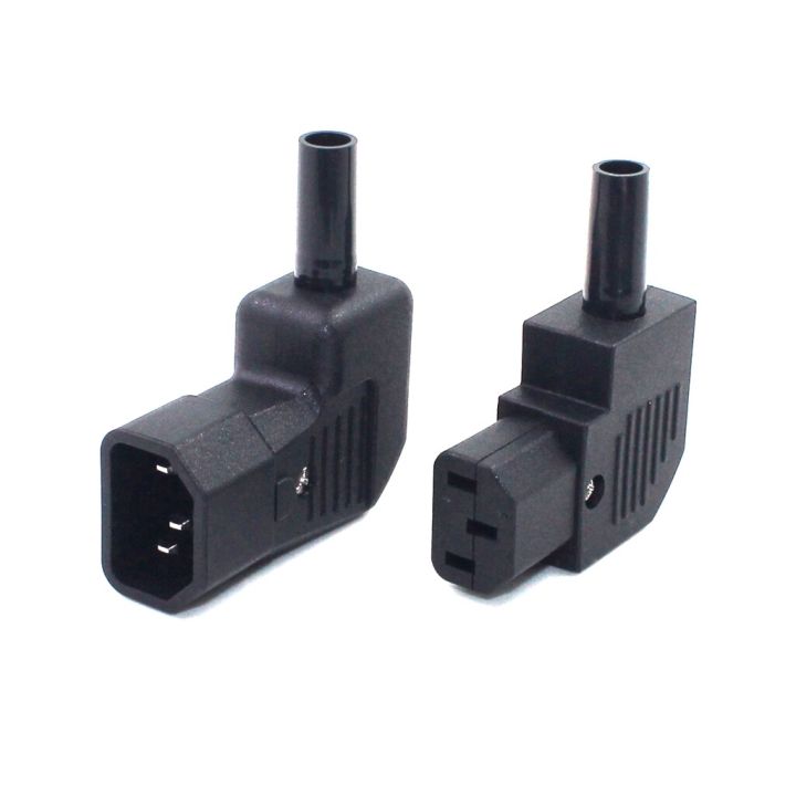1%20Pair/%202pcs%20Rewireable%20Plug%20Connector%20For%20Power%20Cord%20Cable%20Left%20Angle%20IEC%20C13%20+%20C14%20Detachable%20Adapter%20125V-250V%2090%20Degree%20Plug%20UL%20Approval%20-%20Image%203