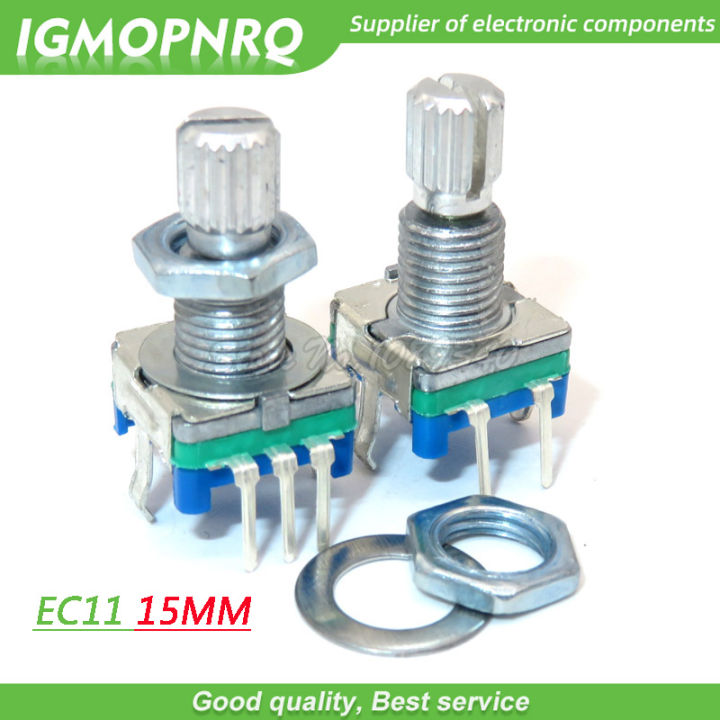 5PCS%20EC11%2015mm%20Plum%20Handle%20Rotary%20Encoder%20Coding%20Switch%20Digital%20Potentiometer%20Switch%205%20Pin%20DIY%20IGMOPNRQ%20-%20Image%202