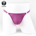 【Popular】 Prism Men G-strings Solid Color Men Underwear G-strings with Buckle.