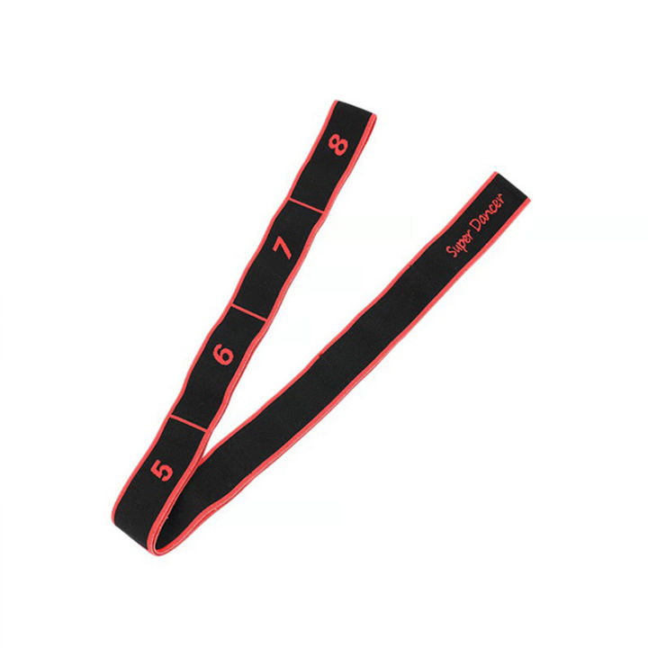 Multi-functional Yoga Pilates Resistance Bands Loop Fitness Exercise Pull Strap Belt Elastic Latin Dance Stretching Bands Fengshi