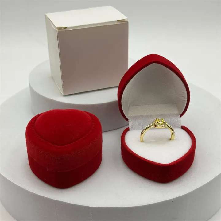 Velvet%20Jewelry%20Box%20Soft%20Lining%20Compact%20Decorative%20Ring%20Case%20Red%20Heart%20Shaped%20Earring%20Holder%20for%20Wedding%20Gift%20Proposal%20Jewelry%20-%20Image%204