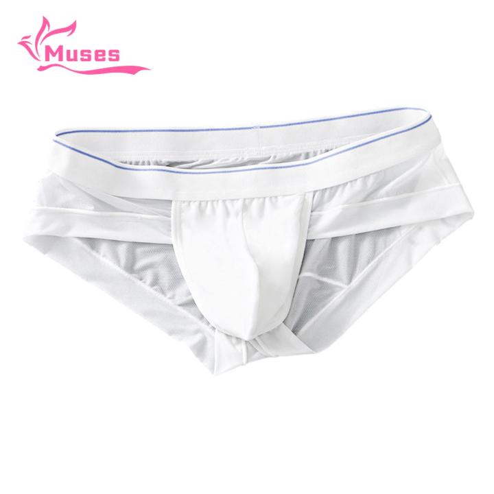 %E3%80%90Best%20value%E3%80%91%20Muses%20Mall%20Men%20Summer%20Briefs%20Men's%20Summer%203d%20Pouch%20Solid%20Color%20Breathable%20Underwear%20Comfortable%20Quick%20Drying%20Quick%20Drying%20Men%20Briefs%20-%20Image%204