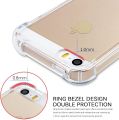 IPhone 5s Transparent Soft & Flexible TPU With Bumper Mobile Cover. 