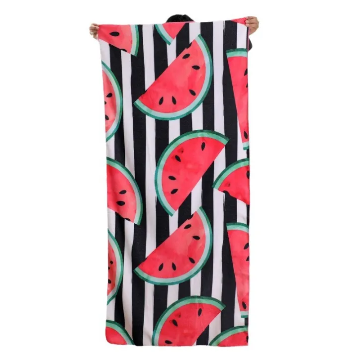 Printed%20Bath%20Towel%20Beach%20Towel%20Microfiber%20Absorbent%20Soft%20Foreign%20Trade%20Swimming%20by%20the%20Sea%20Holiday%20Pad%20Shawl%20-%20Image%205