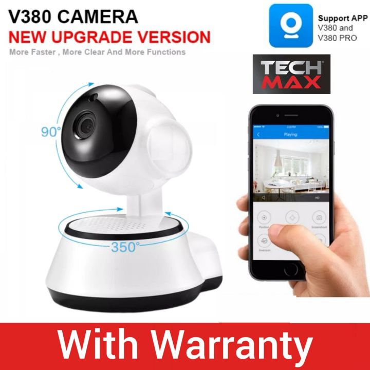 V380 PRO PTZ WIFI IP Camera 2MP 1080P 360 Degree Rotation Two-way Voice Night Vision