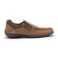 Woodland Men's Leather Loafer - 3509119 CASHEW BROWN. 