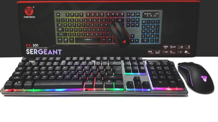 FANTECH KX-301 GAMING KEYBOARD & MOUSE COMBO SERGEANT