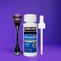 Kirkland Minoxidil 5% Topical Solution Extra Strength Beard & Hair Regrowth Treatment 60ml 1 Month Supply - 100% Original - MNXMC. 