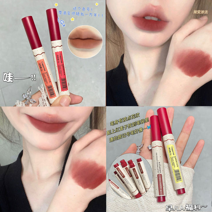 Cappuvini%208%20Colors%20Velvet%20Matte%20Lipstick%20Pen%20Long%20Lasting%20Waterproof%20Lip%20Gloss%20-%20Image%204