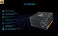 Walton ARC Power Supply 80 Plus Bronze Certified 550W ATX 12V Provides Efficient and Reliable Power Delivery for High-performance Systems WPS55ABN02. 
