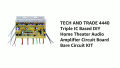 4440 Triple IC Based DIY Home Theater 2.1 Audio Amplifier Circuit Board Bare Circuit KIT. 