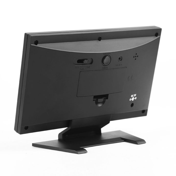 HA%20Electronic%20Digital%20Temperature%20Humidity%20Monitor%20Clock%20Weather%20Forecast%20Clock-Black%20-%20Image%209