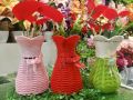 Beutiful Plastic Artificial Flower Vase. 