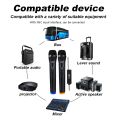 Wireless Microphone G-MARK X120V 2 Channels Handheld Karaoke Mic For Party Meeting Show Home School.