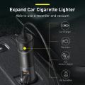 Baseus Share Together Fast Charge Car Charger with Cigarette Lighter Expansion Port U+C 120W.