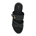 BATA (WOMEN) VIOLET LADIES CHAPPALS WEDGE SLIP ON.