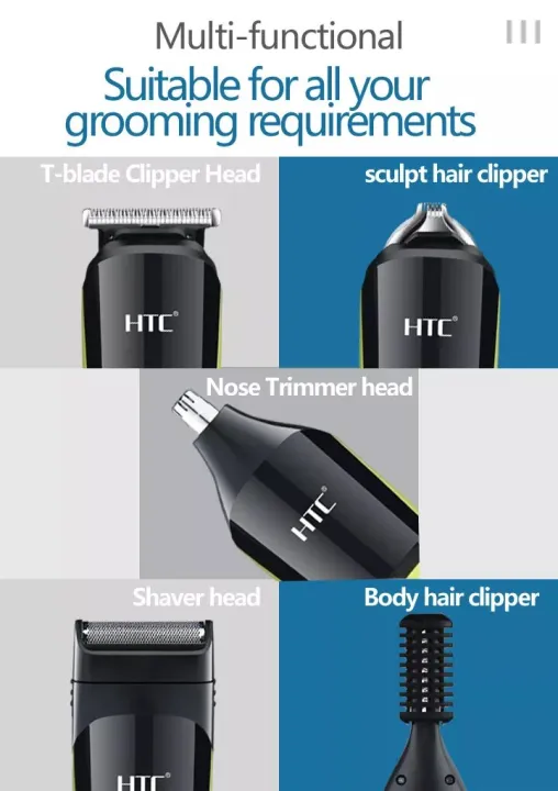 HTC%20AT-1322%20Professional%20Clipper%20Trimmer%20Shaver%203%20in%201%20mens%20grooming%20care%20kit%20Rechargeable%20hair%20clipper%20Hair%20Trimmer.%20-%20Image%207