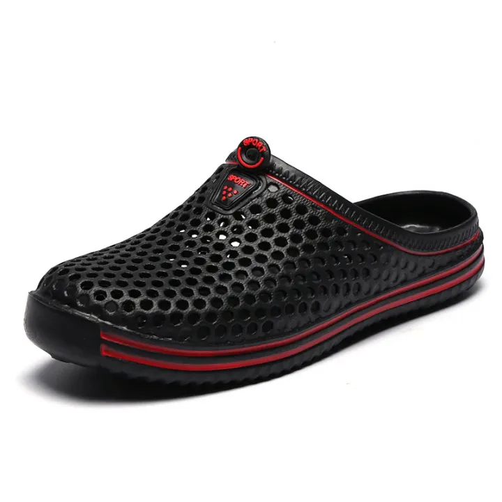 %E3%80%90selevn%20roind%E3%80%91%20Clogs%20Shoes%20Men%20Beach%20Casual%20Men'S%20Slippers%20Outdoor%20Beach%20Shoes%20Men%20Slip%20On%20Garden%20Casual%20Water%20Shower%20Slippers%20Summer%20Zapatos%20-%20Image%204