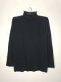 Black Men’s High Neck sweater. 