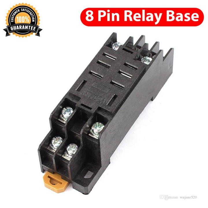 3 Pieces Relay Socket Base 8 Pin | Daraz.com.bd
