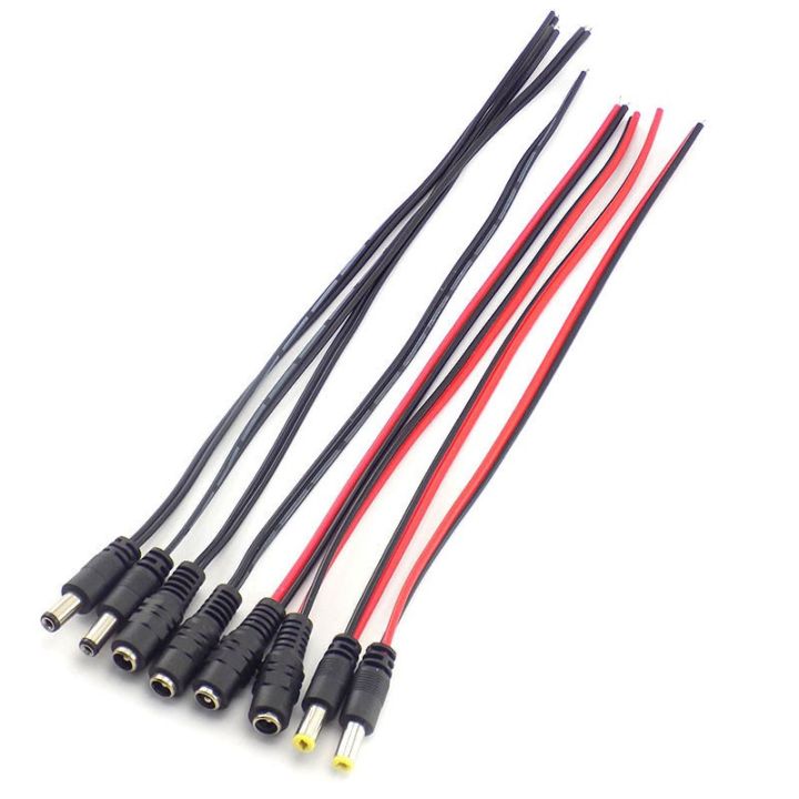 10pcs%2012V%20AC%20DC%20Male%20Jack%20Adapter%20Power%20Cable%20Connectors%20Cords%20DC%20Female%20Wire%20for%20LED%20Strip%20Light%20Lamp%20CCTV%20Camera%20-%20Image%206