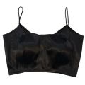 Black Color Sleeveless Blouse For Women. 