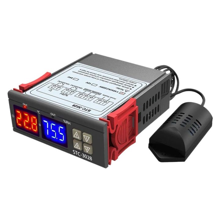 STC-3028 Digital Temperature and Humidity Controller Supply AC 220V Egg Incubator Controller
