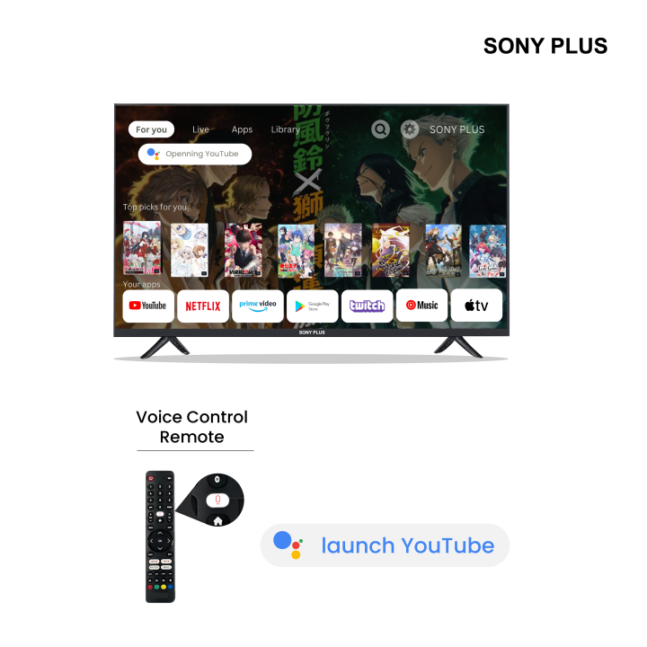 Sony%20Plus%2065%20inch%20Frameless%20Voice%20Control%20QLED%20TV%20Wi-Fi%20UHD%208K%20Supported%20Android%20Television%20-%20Image%202