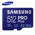 SAMSUNG Micro SD Memory Card 512GB/256GB/128GB TF Card C10 U3 A2 V30 4K Memory TF Card 64GB Micro SD For Phone. 