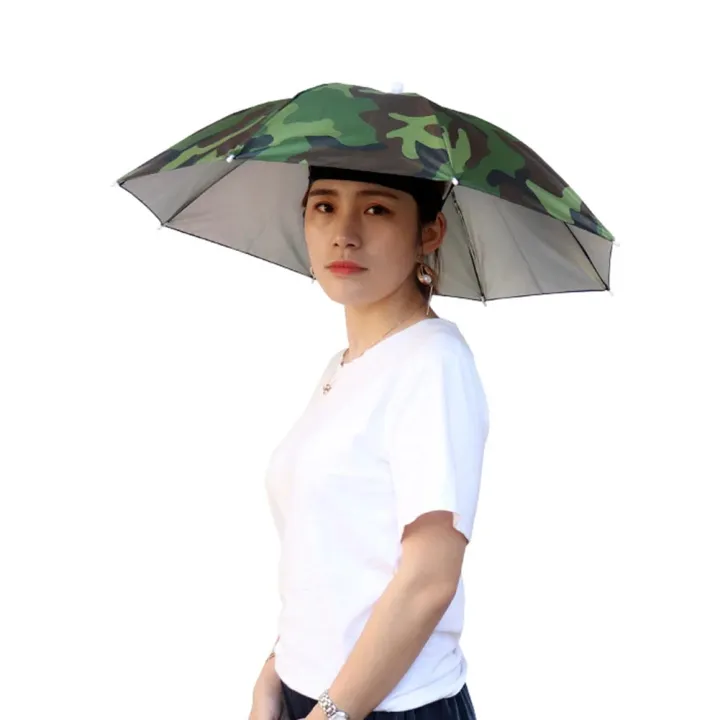 Foldable%20Head%20Umbrella%20Hat%20Anti%20Rain%20Anti%20Sun%20Head%20Mounted%20Headwear%20Sun%20Cap%20Outdoor%20Fishing%20Golf%20Cycling%20Hiking%20Camping%20Shade%20-%20Image%207