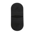1 Pair Shoe's Non-slip Rubber Heel Insole Shoes Repair 6.5mm.