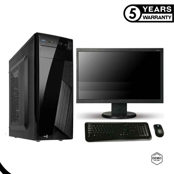 Intel Core I7 (4th Generation) RAM 8GB SSD 120GB OR HDD 500GB Monitor 19" Full New Desktop Computer Set.