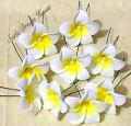 Artificial flower hair clips-6pis.