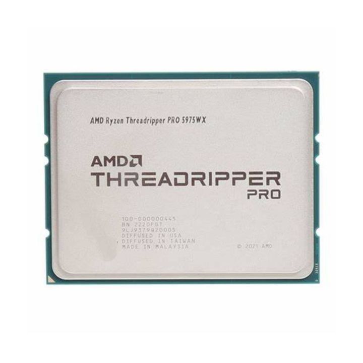 AMD Ryzen Threadripper PRO 5975WX 7nm WRX8 3.60GHz 280W processors