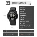 SKMEI Men Fashion Digital Electronic Sports Watch Waterproof Stopwatch Men Watch 1893. 