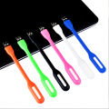 Mini Portable 5V 1.2W Super Bright Book Light Cheap Flexible Lamp For Laptop Bank For Power PC Computer Laptop Night Lighting.