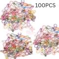 100 pcs Hijab Pin For Women - Multicolor Small Size Metal Coilless Hijab Safety Pins. 