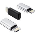 Micro USB Type-B (Female) to iPhone Lightning (Male) Convert Connector Support Charge 1pcs. 