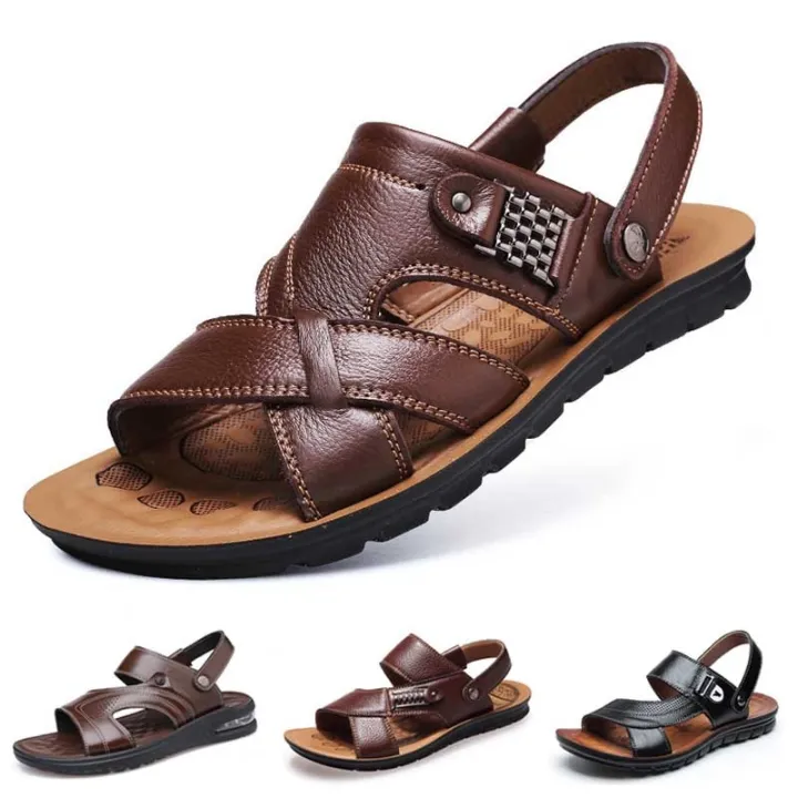 Mens%20Sandals%20Summer%20Leather%20Sandals%20Men%20Outdoor%20Casual%20Lightweight%20Sandal%20Fashion%20Men%20Sneakers%20sandalias%20hombre%20Big%20Size%2038-48%20-%20Image%203
